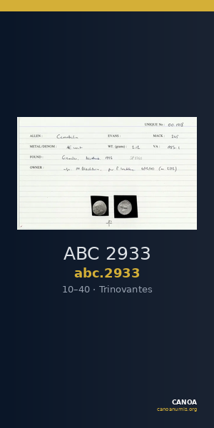 ABC 2933 — CANOA