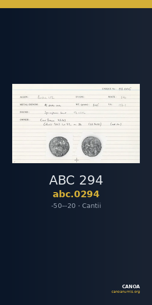 ABC 294 — CANOA