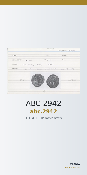 ABC 2942 — CANOA