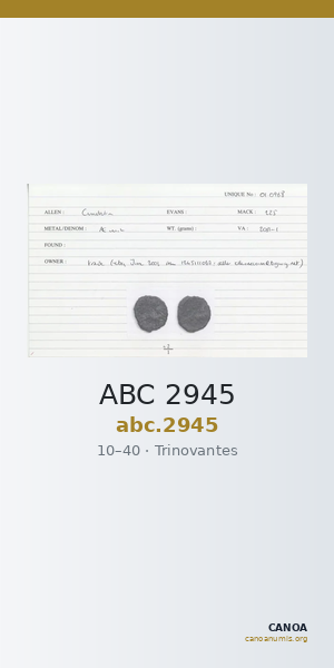 ABC 2945 — CANOA