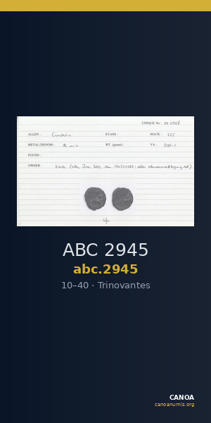 ABC 2945 — CANOA