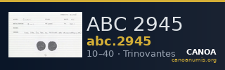 ABC 2945 — CANOA