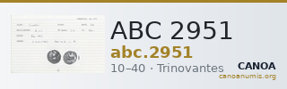 ABC 2951 — CANOA
