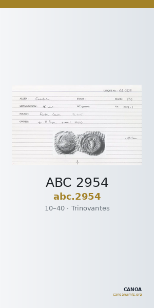 ABC 2954 — CANOA