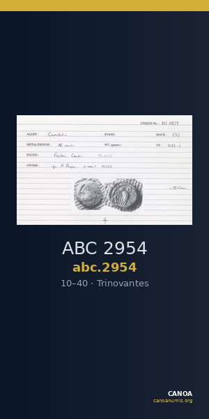ABC 2954 — CANOA