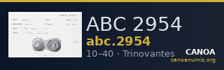 ABC 2954 — CANOA