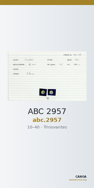 ABC 2957 — CANOA