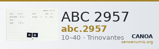 ABC 2957 — CANOA