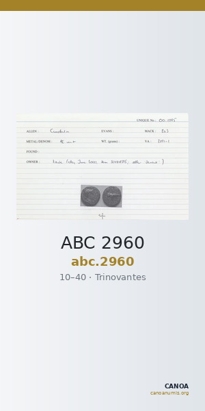 ABC 2960 — CANOA