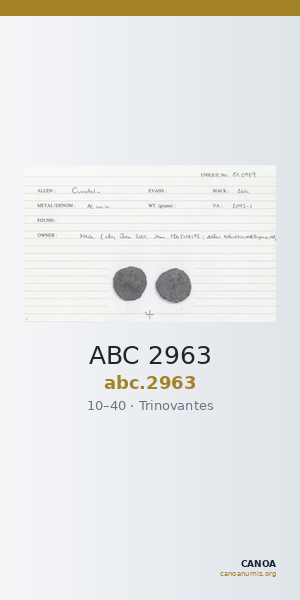 ABC 2963 — CANOA