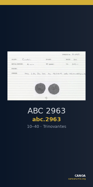 ABC 2963 — CANOA