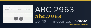 ABC 2963 — CANOA