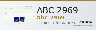 ABC 2969 — CANOA