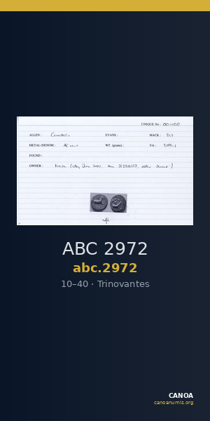 ABC 2972 — CANOA