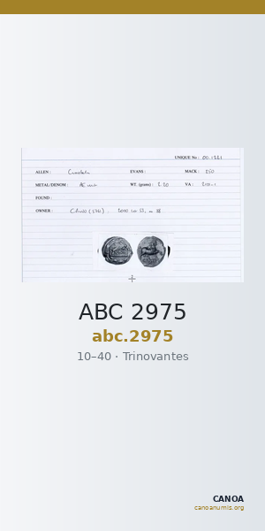 ABC 2975 — CANOA