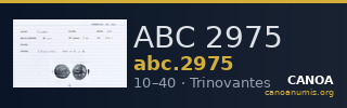 ABC 2975 — CANOA