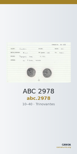 ABC 2978 — CANOA