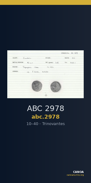 ABC 2978 — CANOA