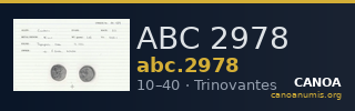 ABC 2978 — CANOA