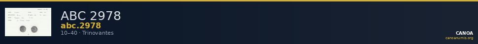 ABC 2978 — CANOA