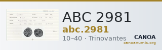 ABC 2981 — CANOA