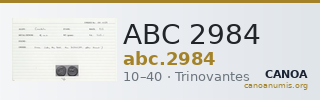 ABC 2984 — CANOA