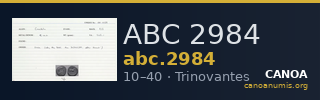 ABC 2984 — CANOA