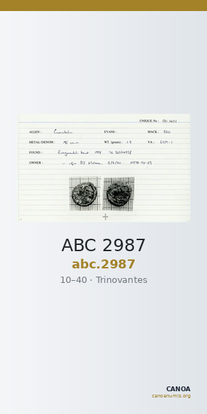 ABC 2987 — CANOA