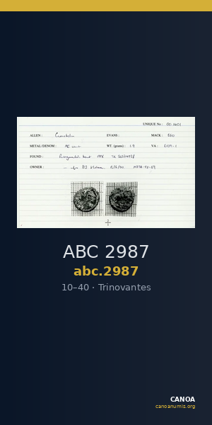 ABC 2987 — CANOA