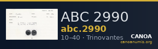 ABC 2990 — CANOA