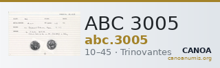 ABC 3005 — CANOA
