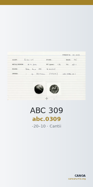 ABC 309 — CANOA