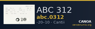 ABC 312 — CANOA