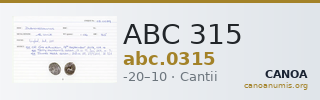ABC 315 — CANOA