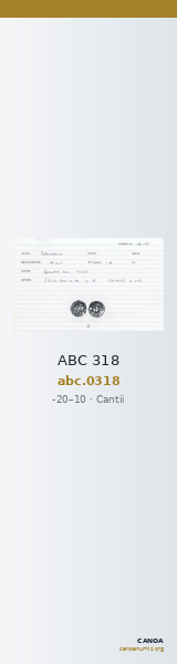 ABC 318 — CANOA