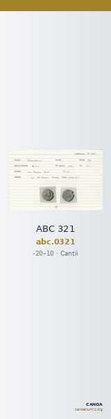 ABC 321 — CANOA