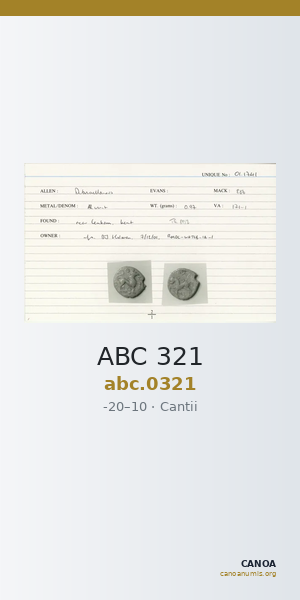 ABC 321 — CANOA
