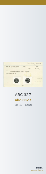 ABC 327 — CANOA