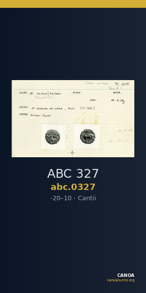 ABC 327 — CANOA