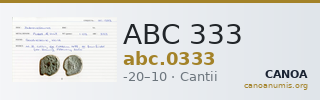 ABC 333 — CANOA