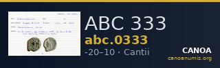 ABC 333 — CANOA