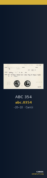 ABC 354 — CANOA
