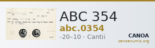 ABC 354 — CANOA