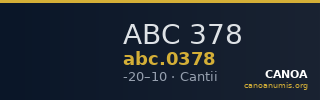 ABC 378 — CANOA