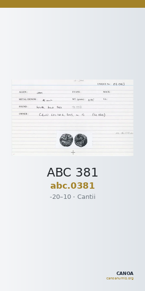 ABC 381 — CANOA