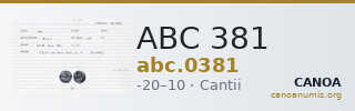 ABC 381 — CANOA