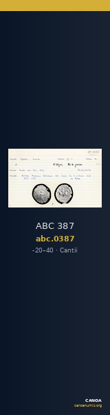 ABC 387 — CANOA