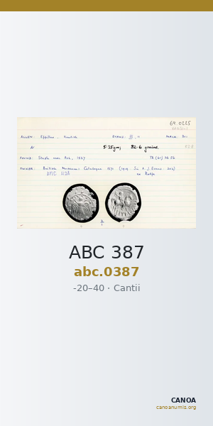 ABC 387 — CANOA