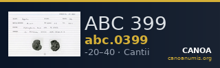 ABC 399 — CANOA
