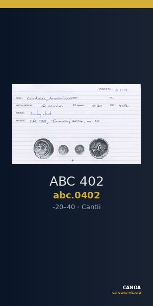 ABC 402 — CANOA
